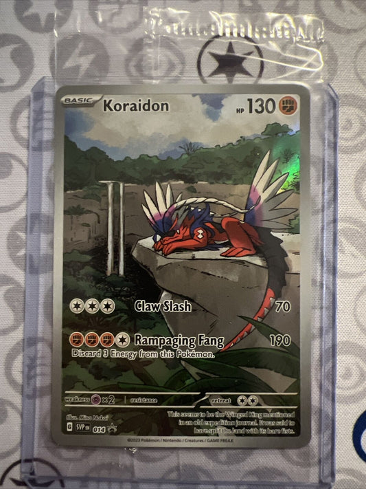 Pokémon TCG Koraidon SVP Black Star Promos SVP014 Holo Promo