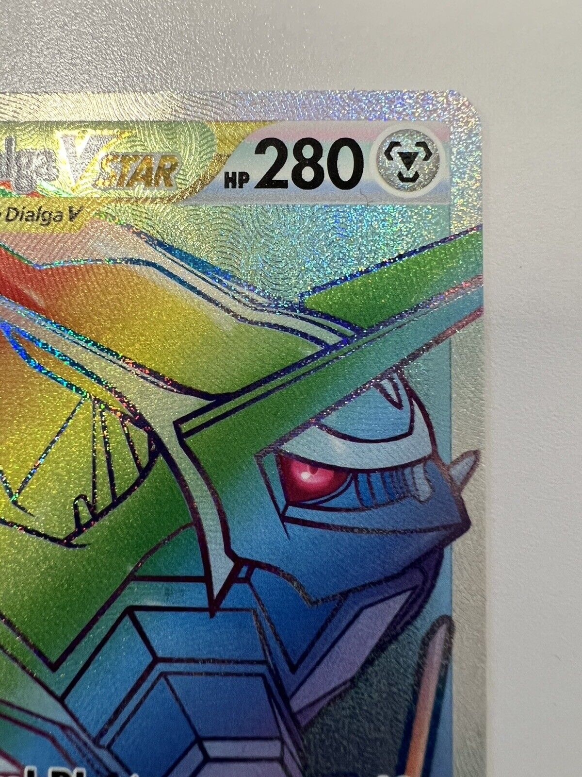 Pokémon TCG Origin Forme Dialga VSTAR 198/189 - NM Rainbow Rare