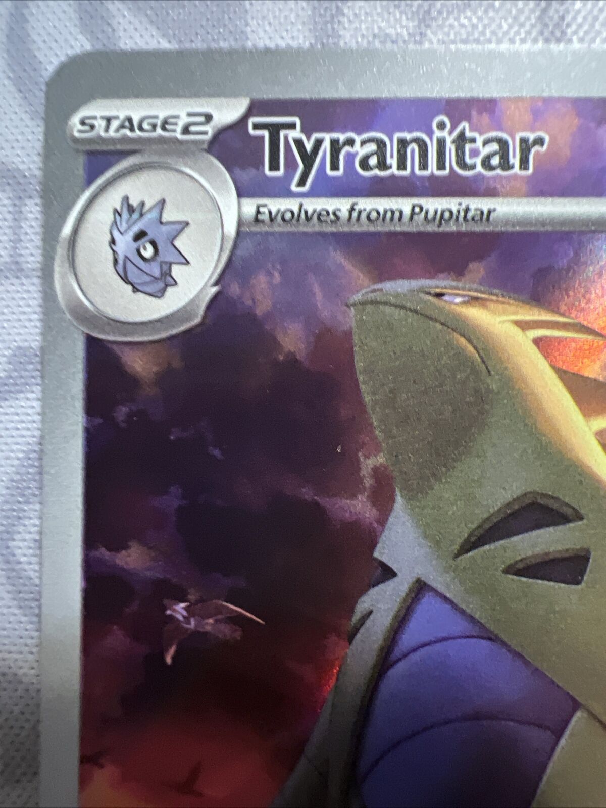 Pokémon TCG Tyranitar Scarlet & Violet - Paldea Evolved 222/193 Holo Rare