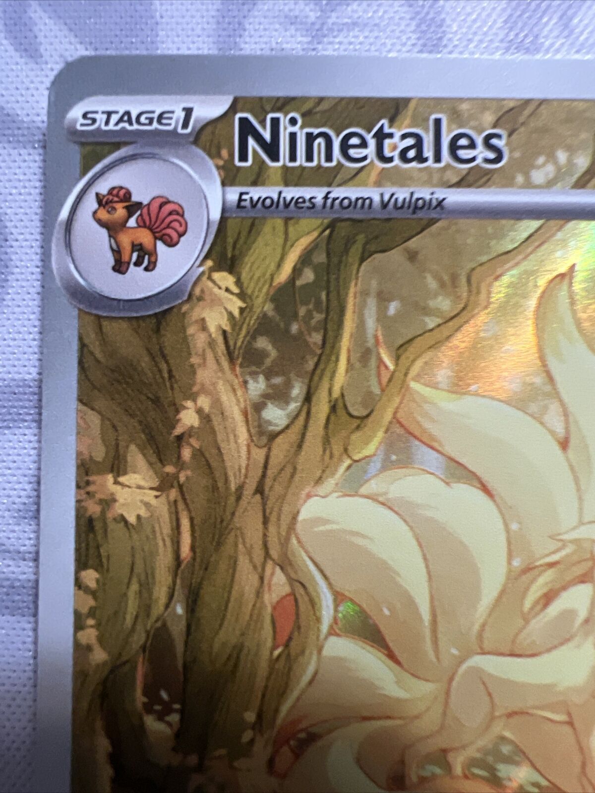 Pokémon TCG Ninetales SV03: Obsidian Flames 199/197 Holo Illustration Rare