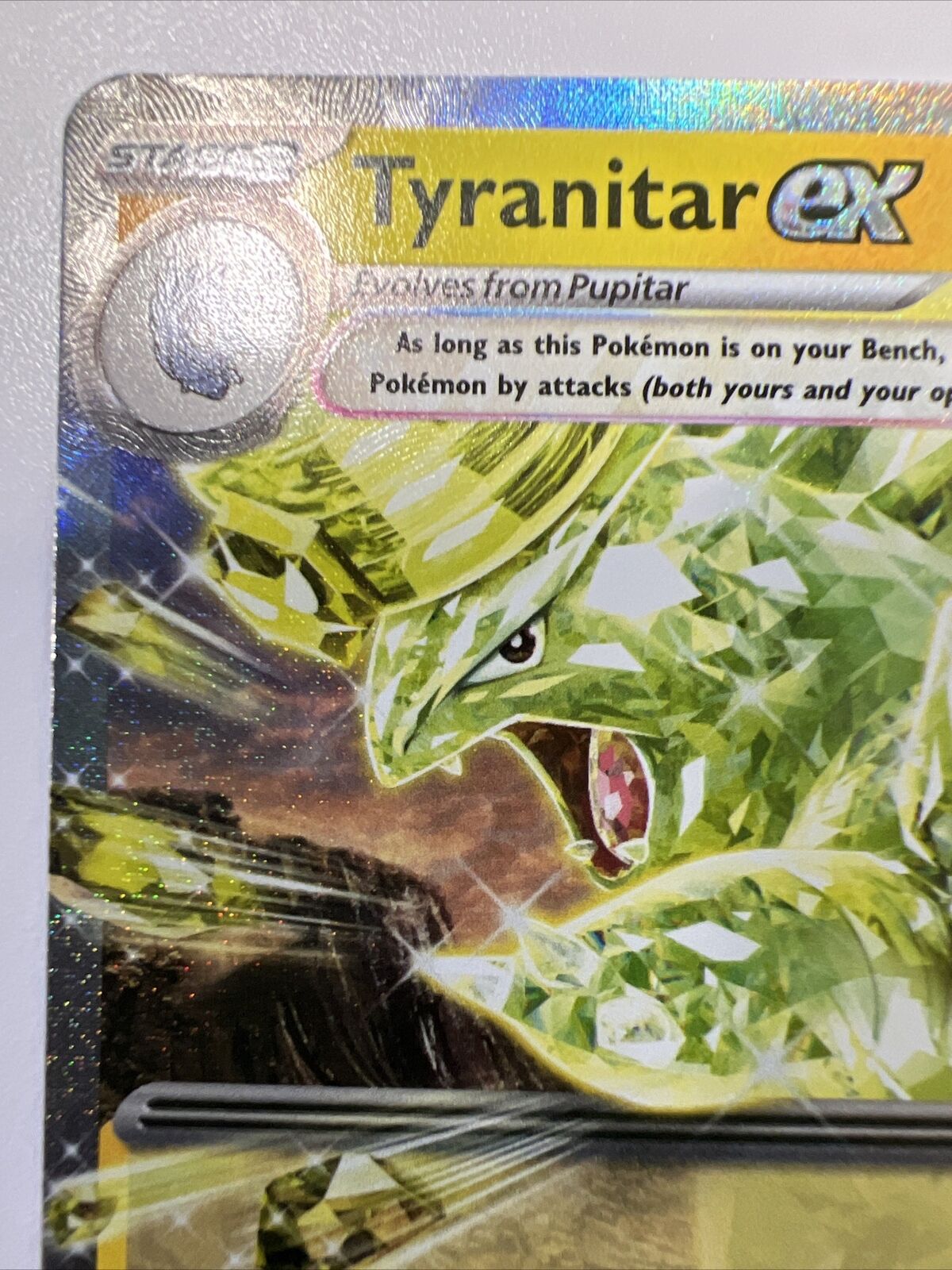 Pokémon TCG Tyranitar EX Obsidian Flames 66/197 Holo Double Rare