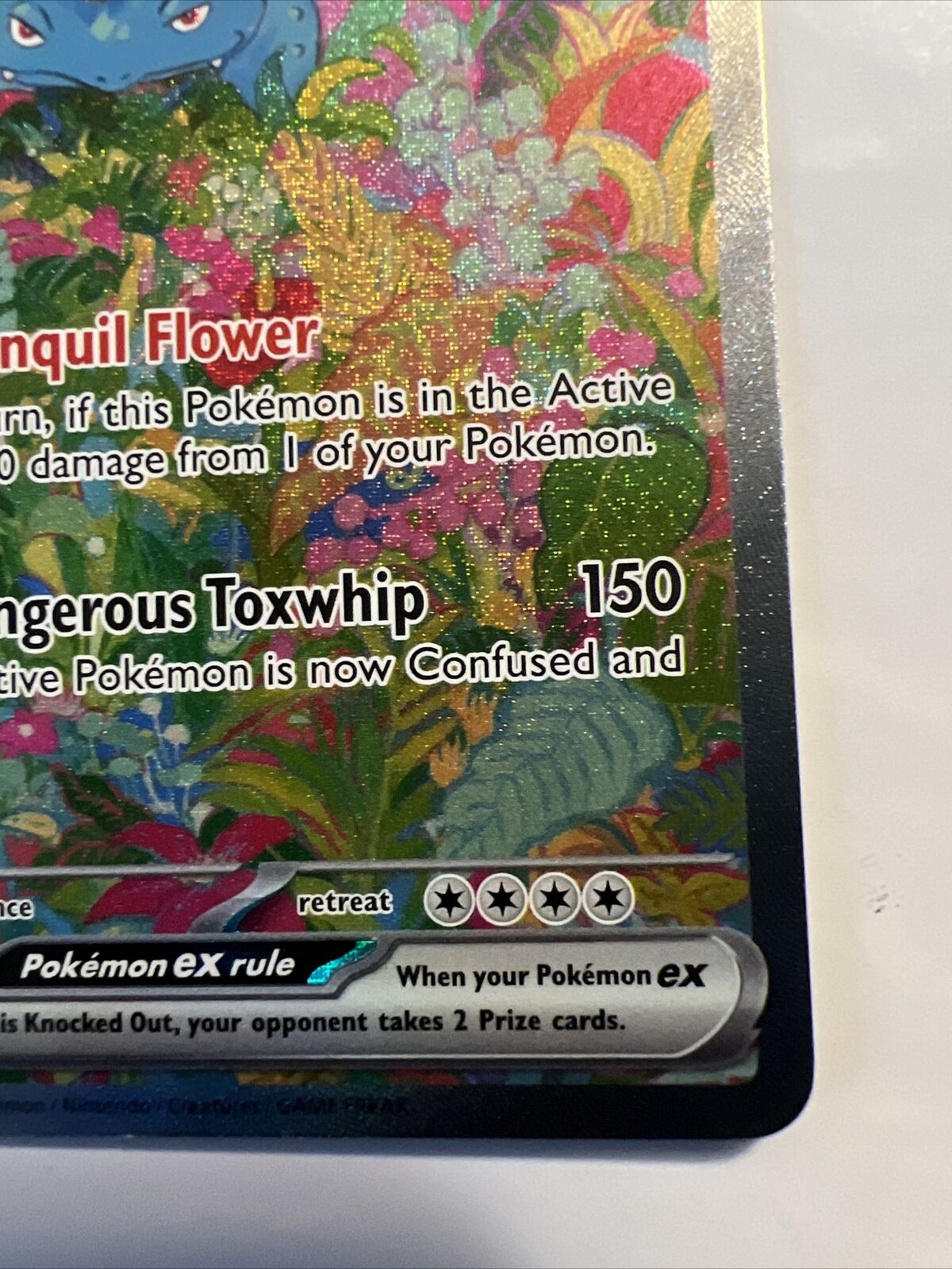 Venusaur 198/165 Special Illustration Rare Scarlet & Violet Pokemon 151 NM